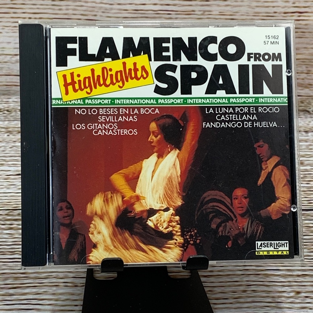 Flamenco Highlights From Spain [1989‎ CD] LaserLight Digital Spanish Music